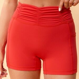 Blogilates Women’s Ruched Waist Bike Shorts